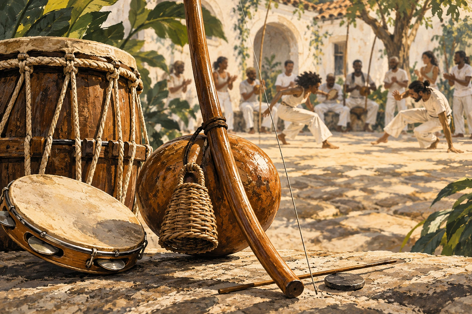 Capoeira: Warum Musik zum Spiel gehört