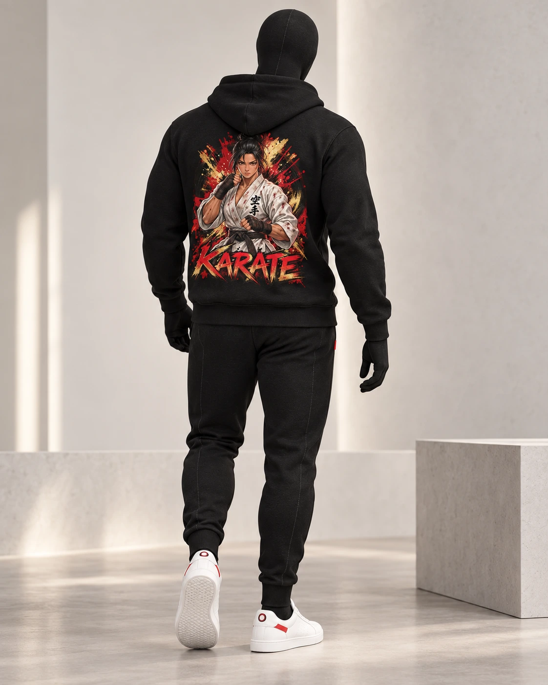 Karate · Fighters Dark Series · Black · back