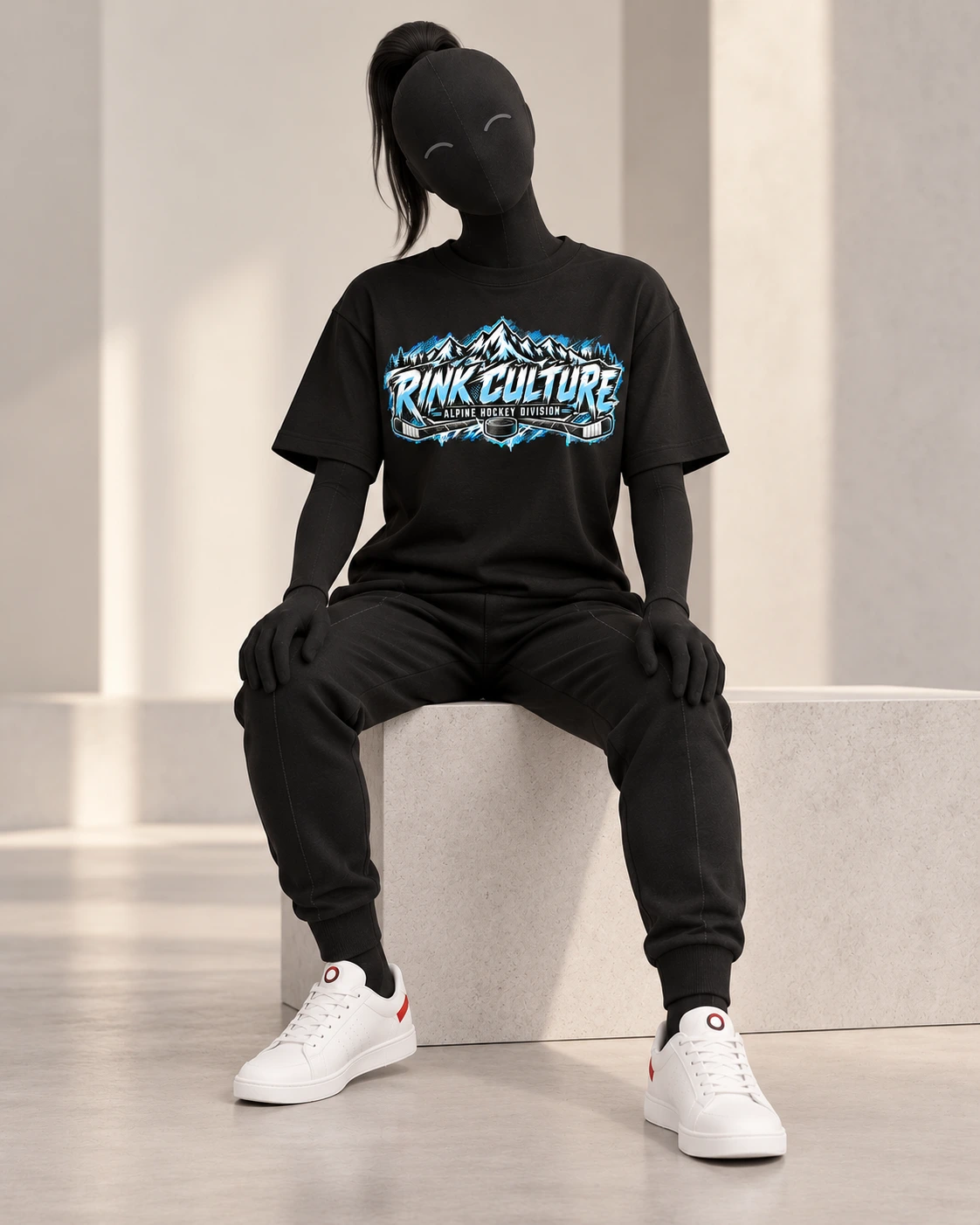 Drop The Gloves · Rink Culture · Black · front
