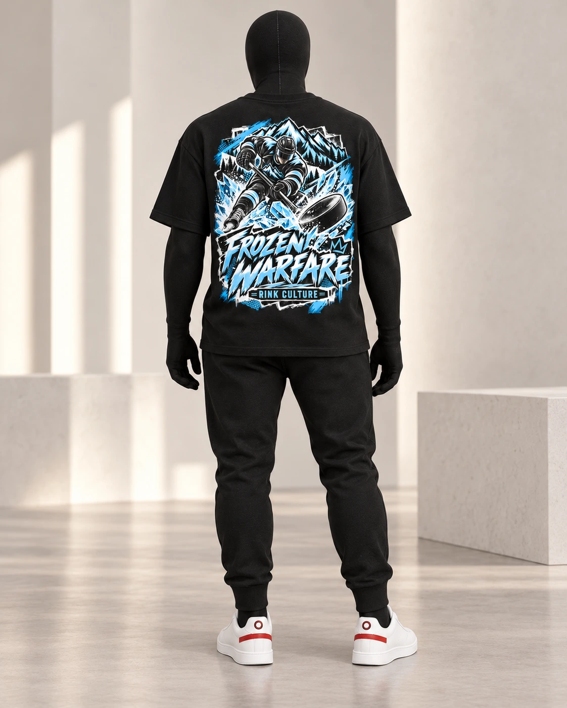 Frozen Warfare · Rink Culture · Black · back